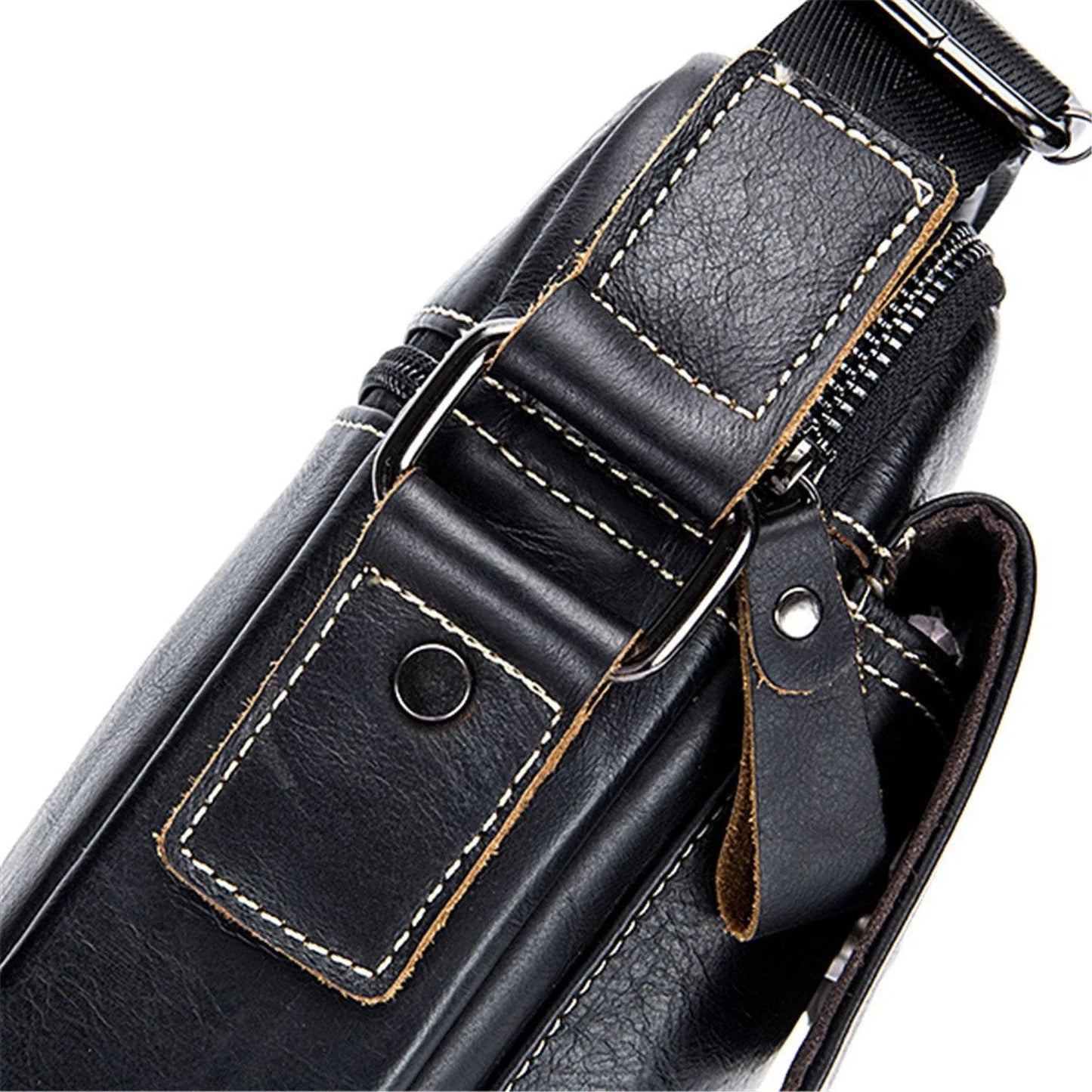 Genuine Leather Crossbody Bag – Luxury Meets Function