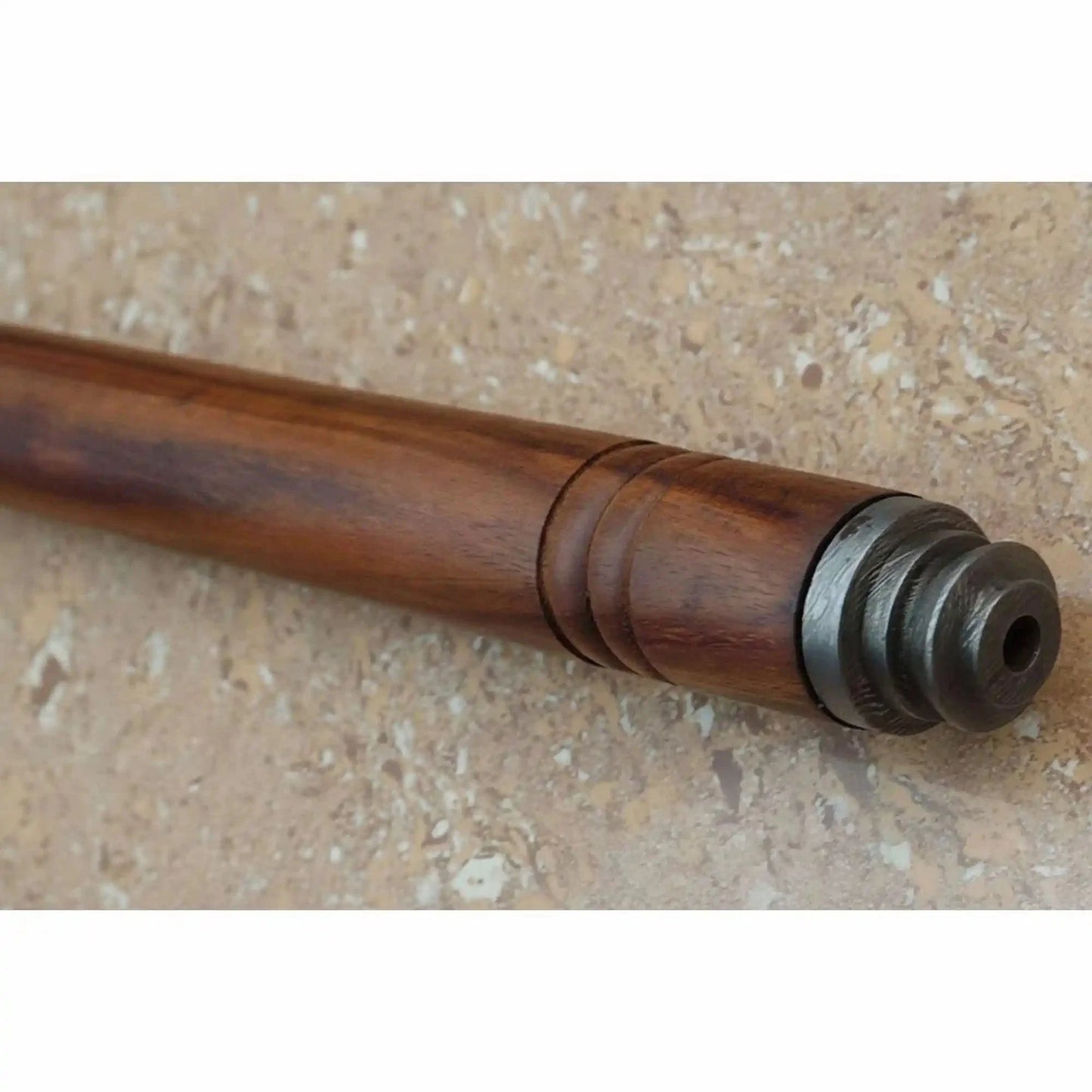 Hand-forged Pipe Axe in Pattern-Welded Steel for Camping and Woodcraft