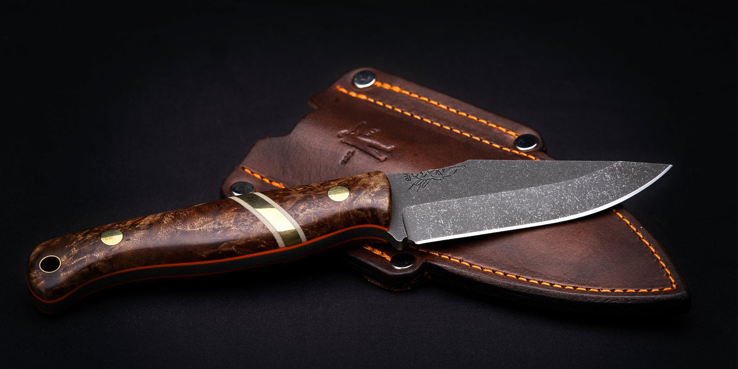 Half Face Blades X Ball and Buck Field Knife