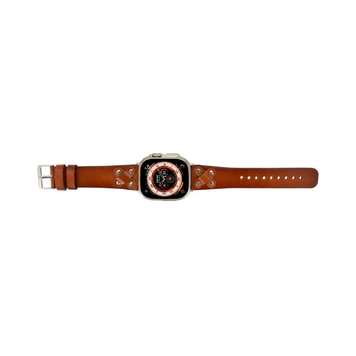 Hulett Leather Bands for Apple Watch 9, Ultra 2 & SE