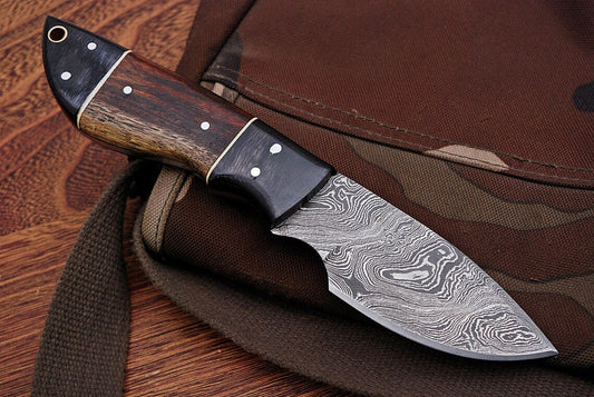 Damascus Skinner Knife