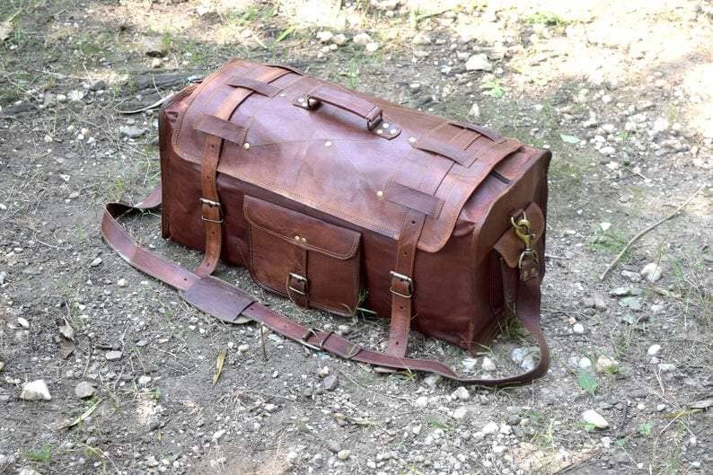 The Peterson Leather Duffle
