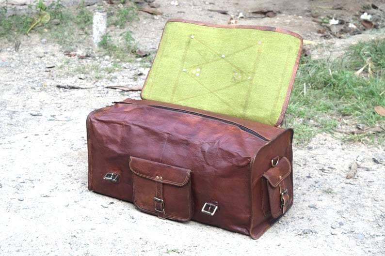 The Peterson Leather Duffle