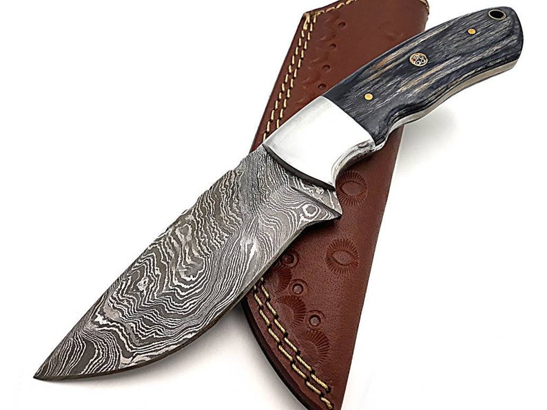 Damascus Hunting Knife