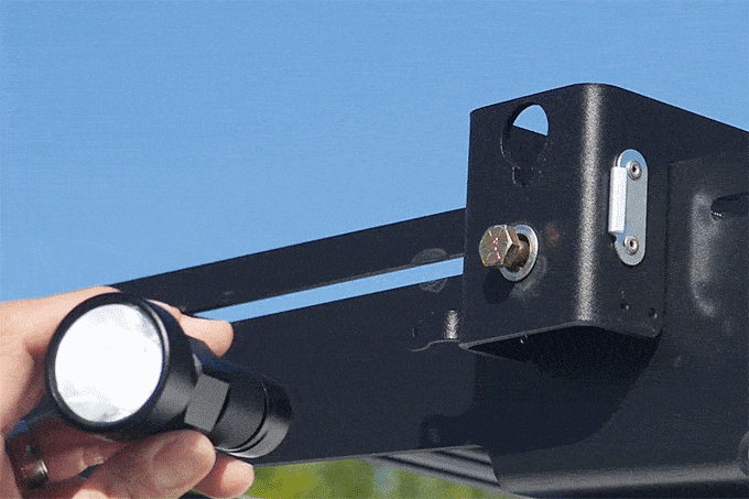 DART Mini Pocket Thrower Flashlight