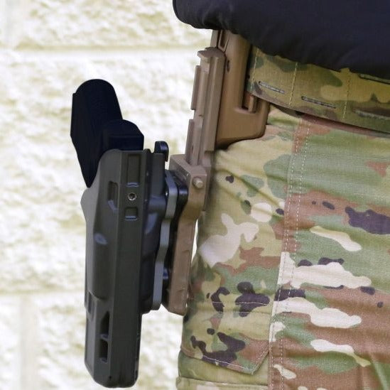 Holster Extender with Reinforced GRT Belt Adapter