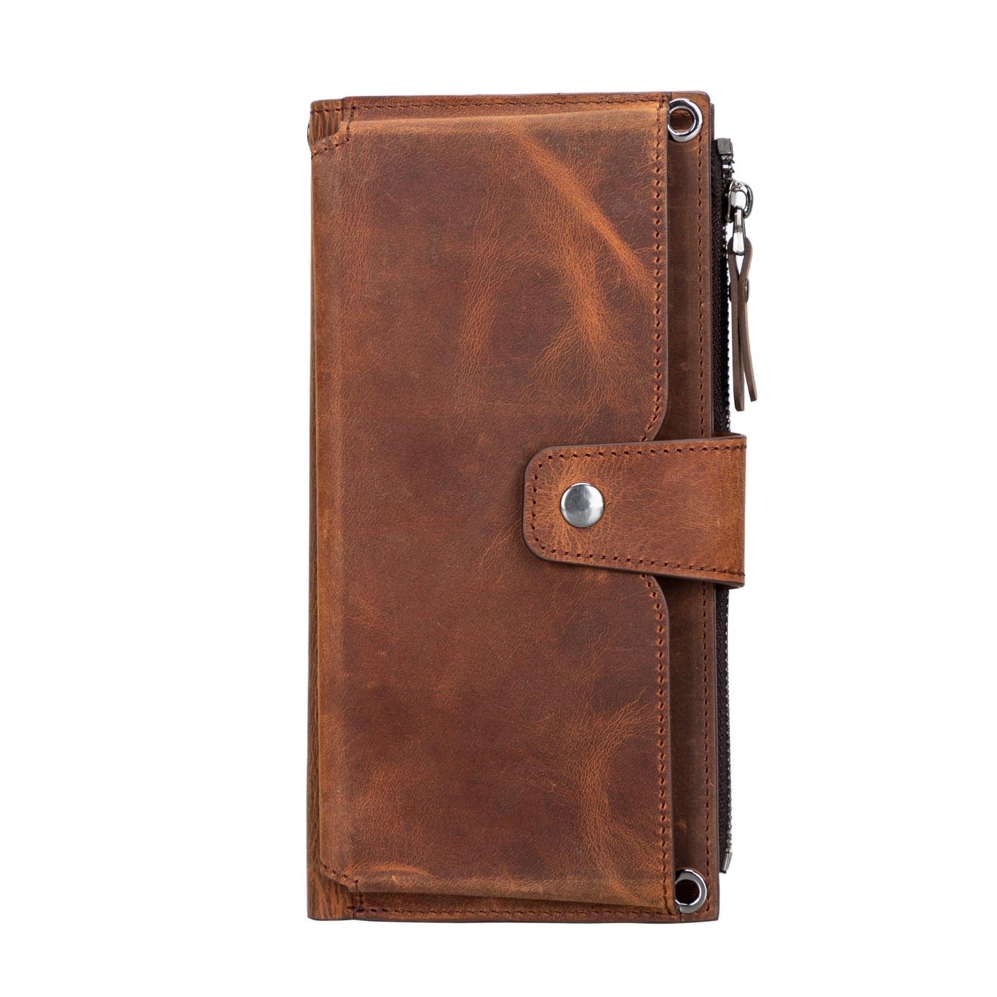 Kaycee Leather Women's Cell Phone Wallet with Strap