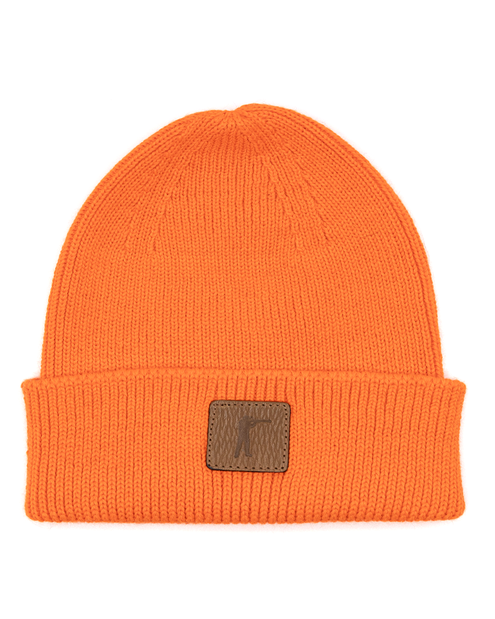Arthur Knit Hat - Blaze Orange Wool