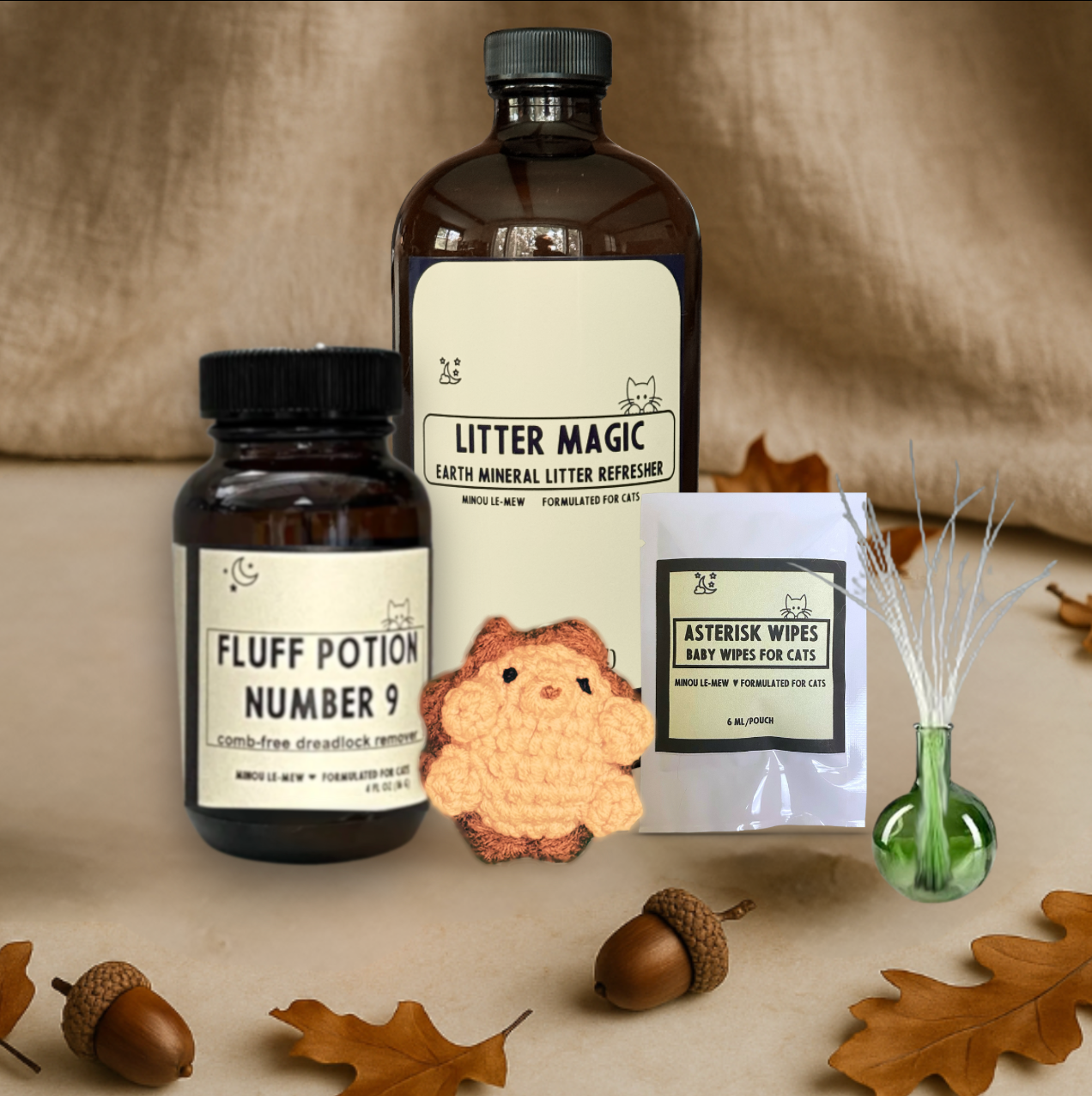 Fluff Potion Number 9 | Botanical No-Comb Mat Remover for Cats