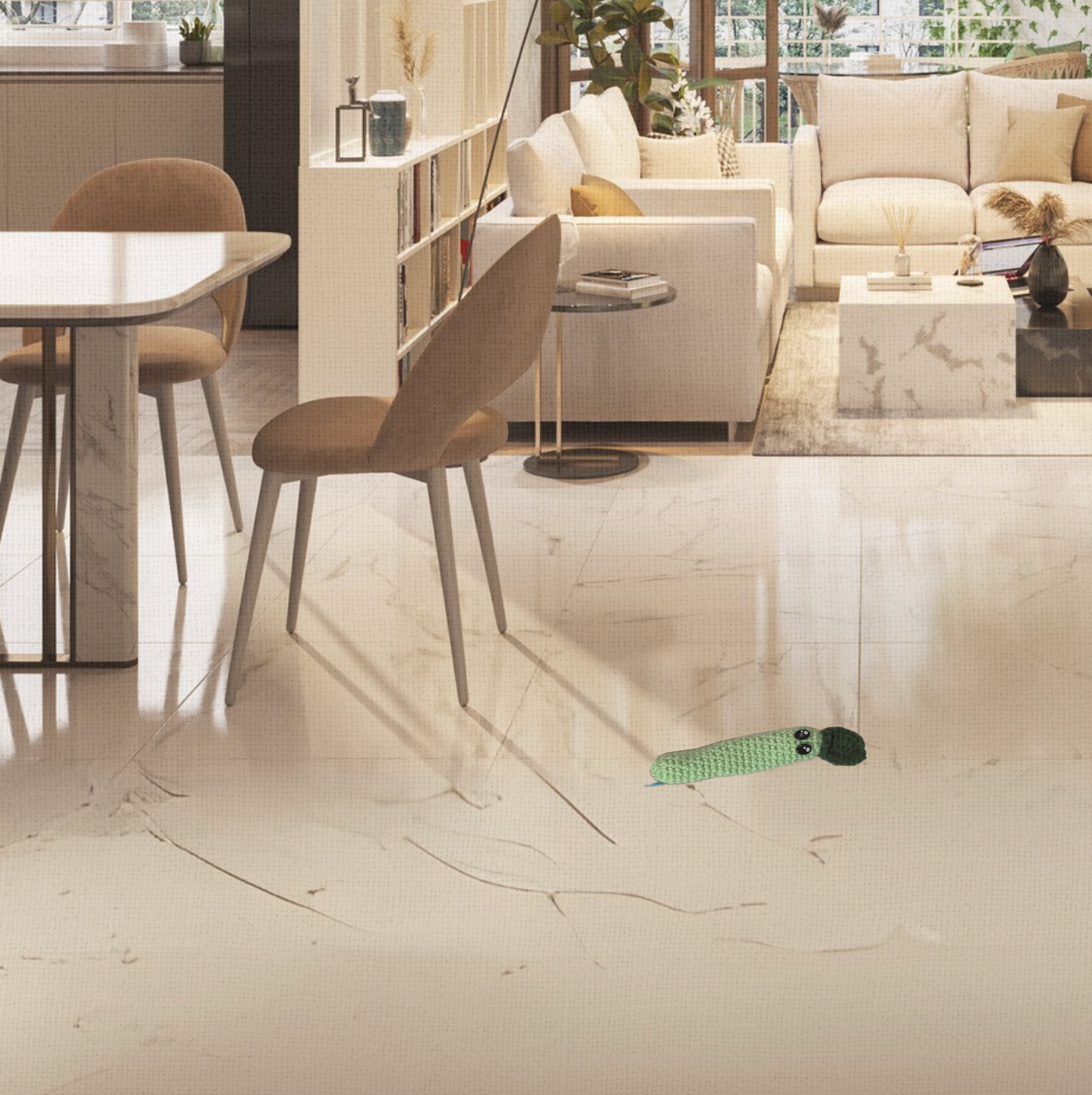 Handmade Catnip Toy | Leaf Stick Chunkle Puff Infused with Miracle Nip Botanicals