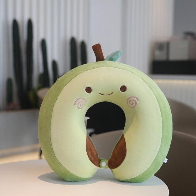 New Animal Memory Cotton U-shaped Pillow Car Neck Pillow Noon Rest Pillow Plane Travel PillowKids Neck  Travel Pillows Cute U-Shaped Animal Pillow for Cars Planes Boys Girls Child Gift Ideas
