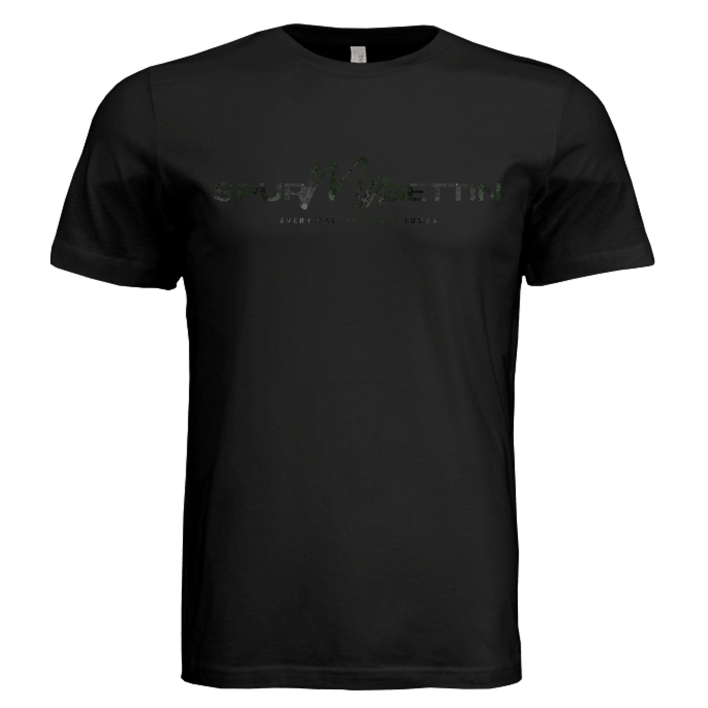 Verdant Splash Burst Camo Goose T-Shirt