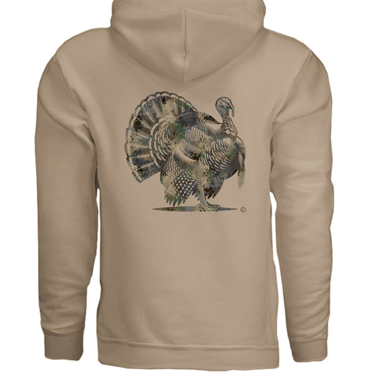 Forest Splash Burst Camo Turkey Sweatshirt