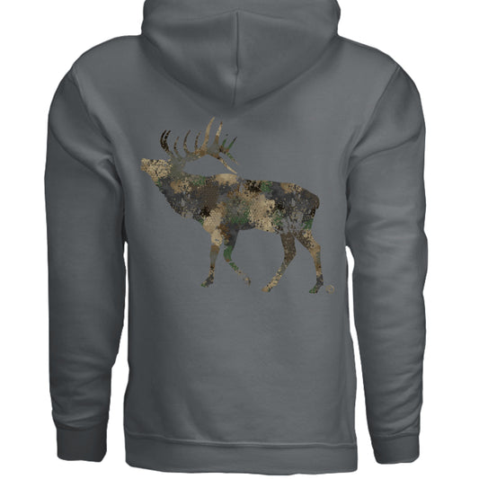 Forest Splash Burst Camo Elk Sweatshirt