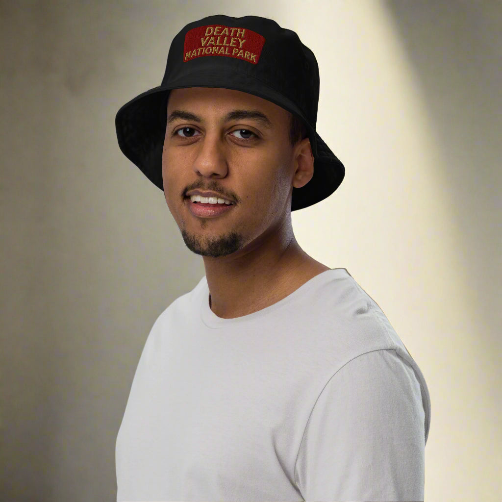 Death Valley National Park Embroidered Organic Bucket Hat