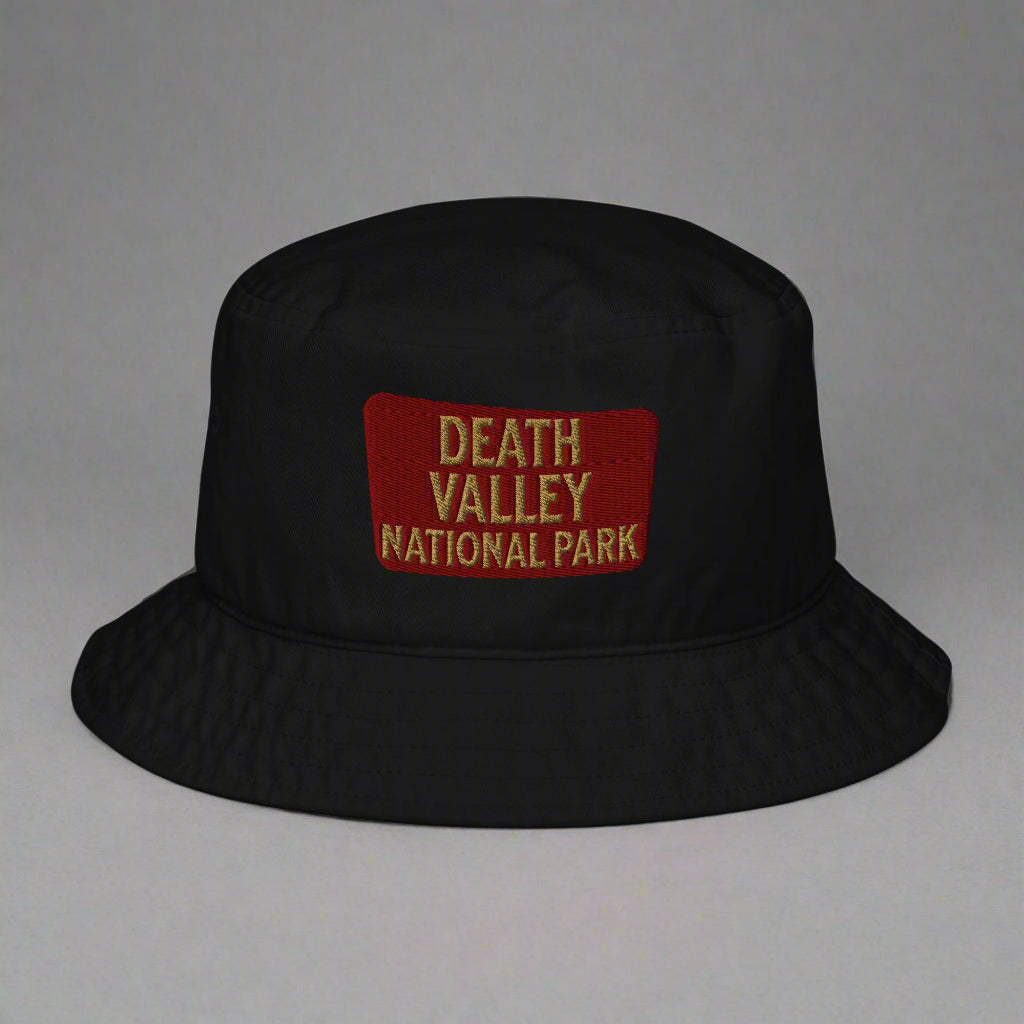 Death Valley National Park Embroidered Organic Bucket Hat