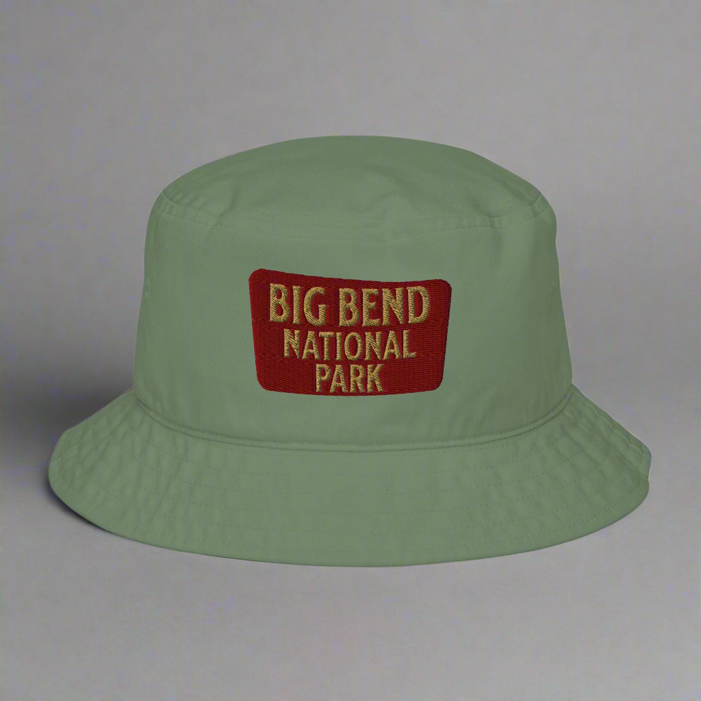Big Bend National Park Organic Embroidered Bucket Hat