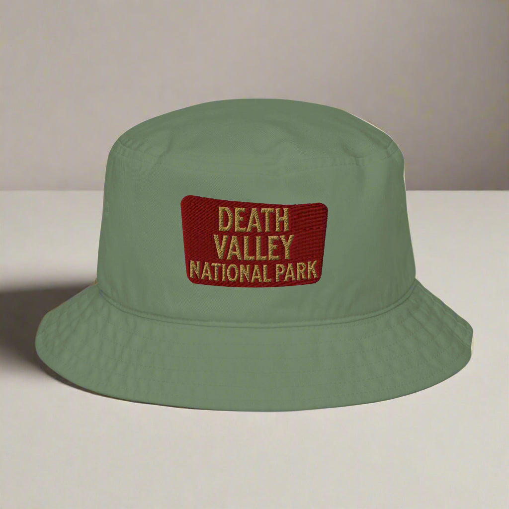 Death Valley National Park Embroidered Organic Bucket Hat