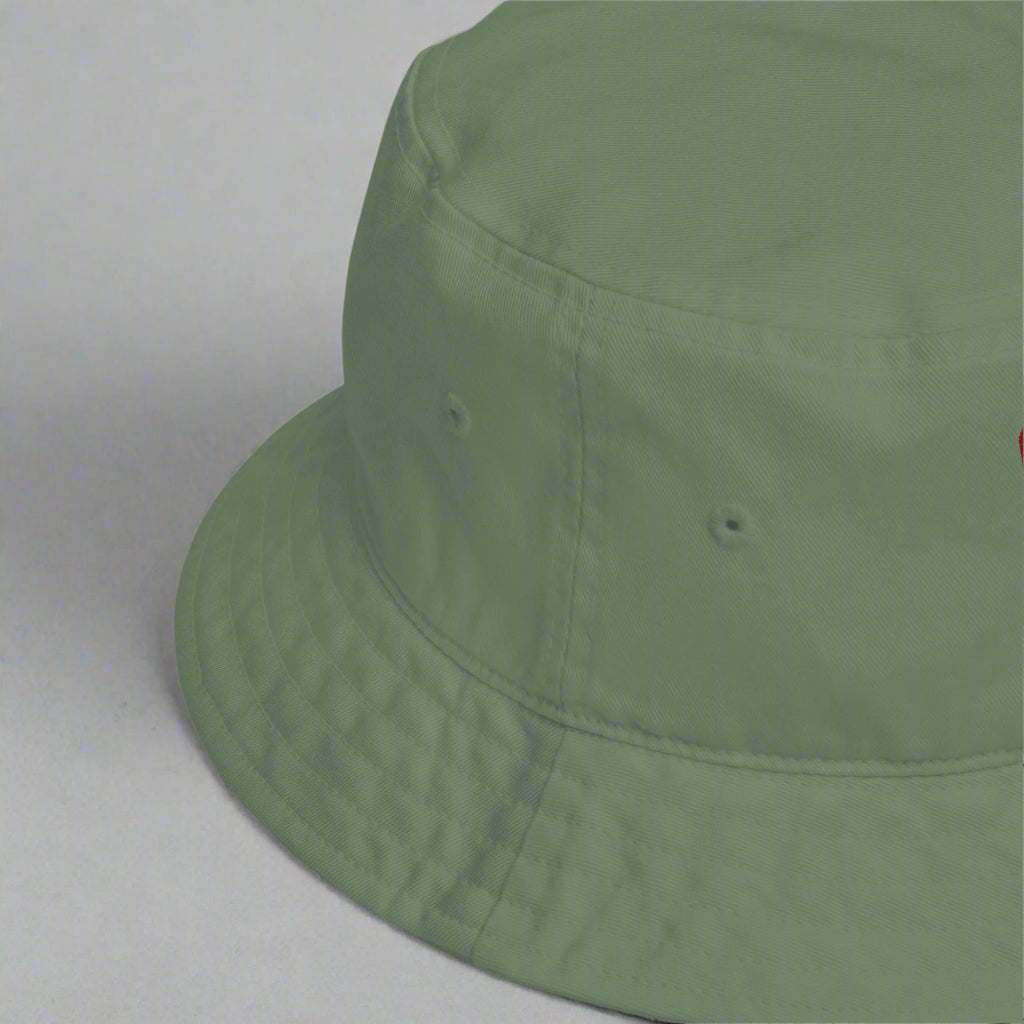North Cascades National Park Organic Embroidered Bucket Hat