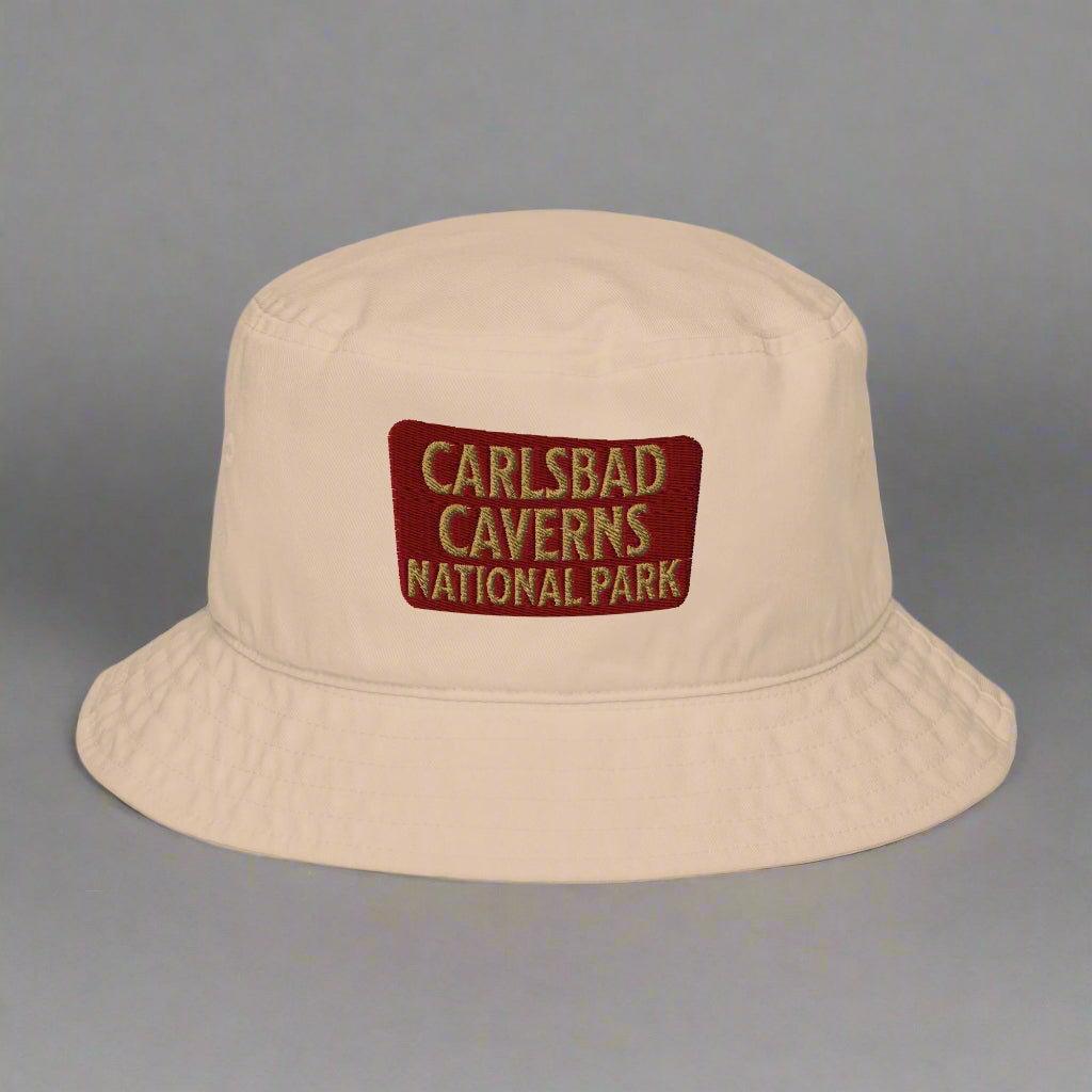Carlsbad Caverns National Park Embroidered Organic Bucket Hat