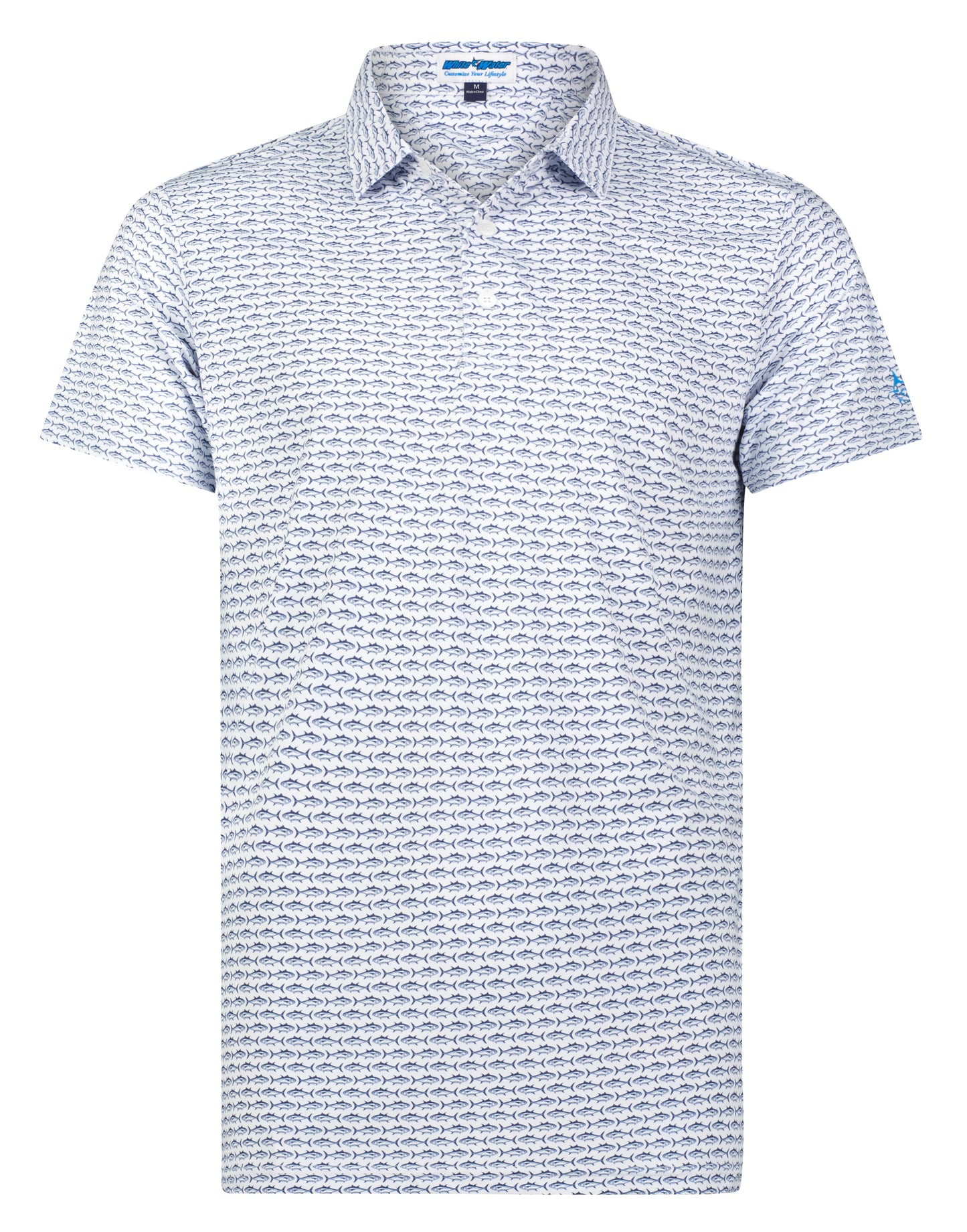 Tuna Print Polo