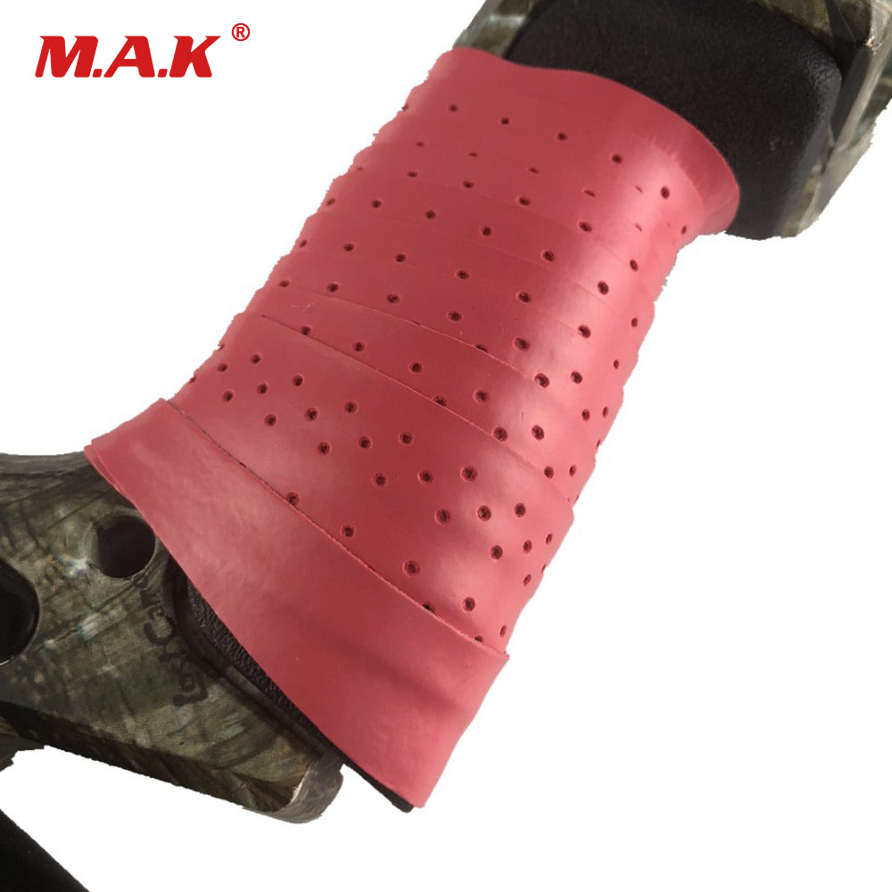 Bow Riser Anti-slip Belt Absorb Sweat Band Non-Slip Stretchy Handle Grip Tape Band Rope Wrap for Archery Hunting Shooting