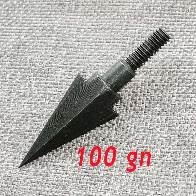 2pcs High Quality  Arrow Head Broadhead Tips Arrow Point Archery Arrowheads for Compound Bow Crossbow Recurve Bow Access Hunting