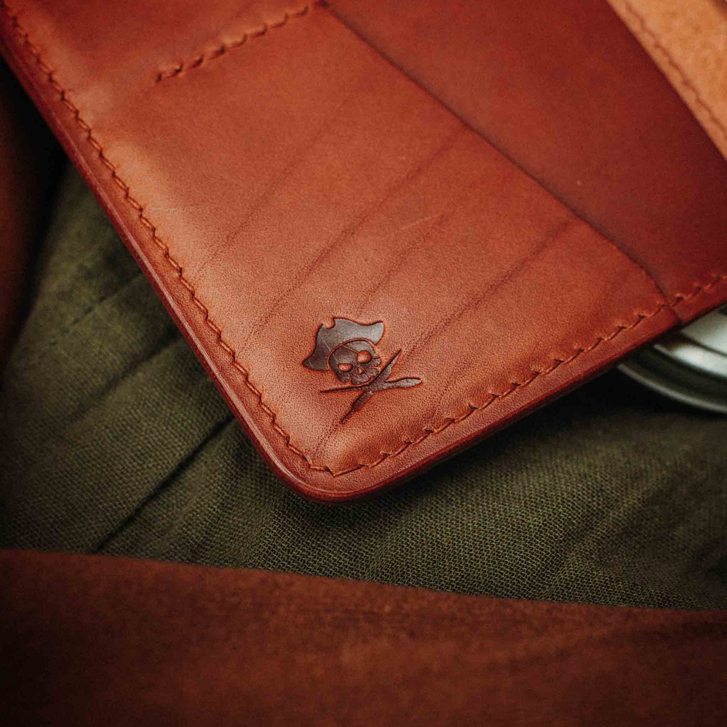 Passport Travel Wallet - Quartermaster v2 | Leather Velcro Organizer | Field Notes Holder
