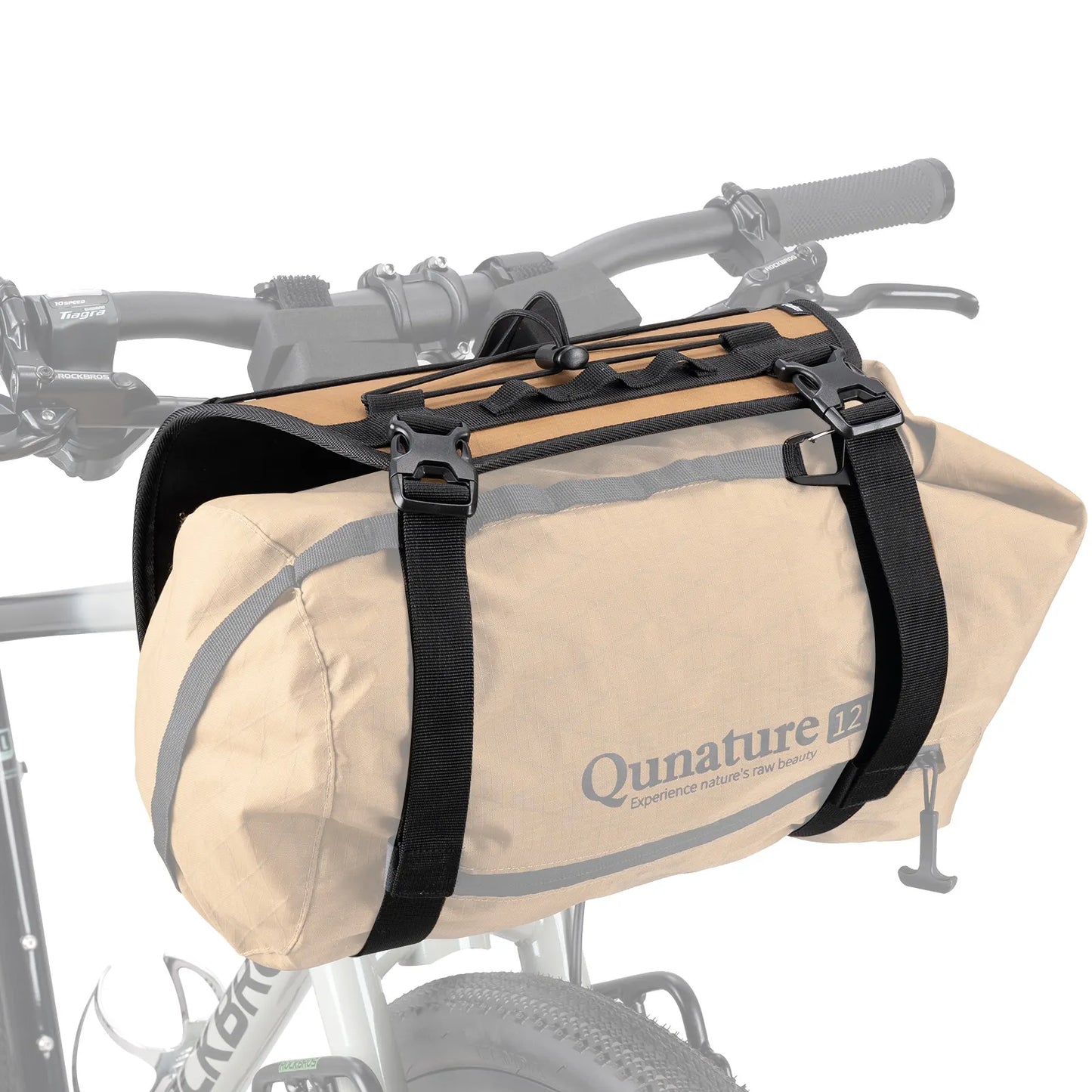 Adjustable Handlebar Cradle Bike Bag Carrier for Bikepacking