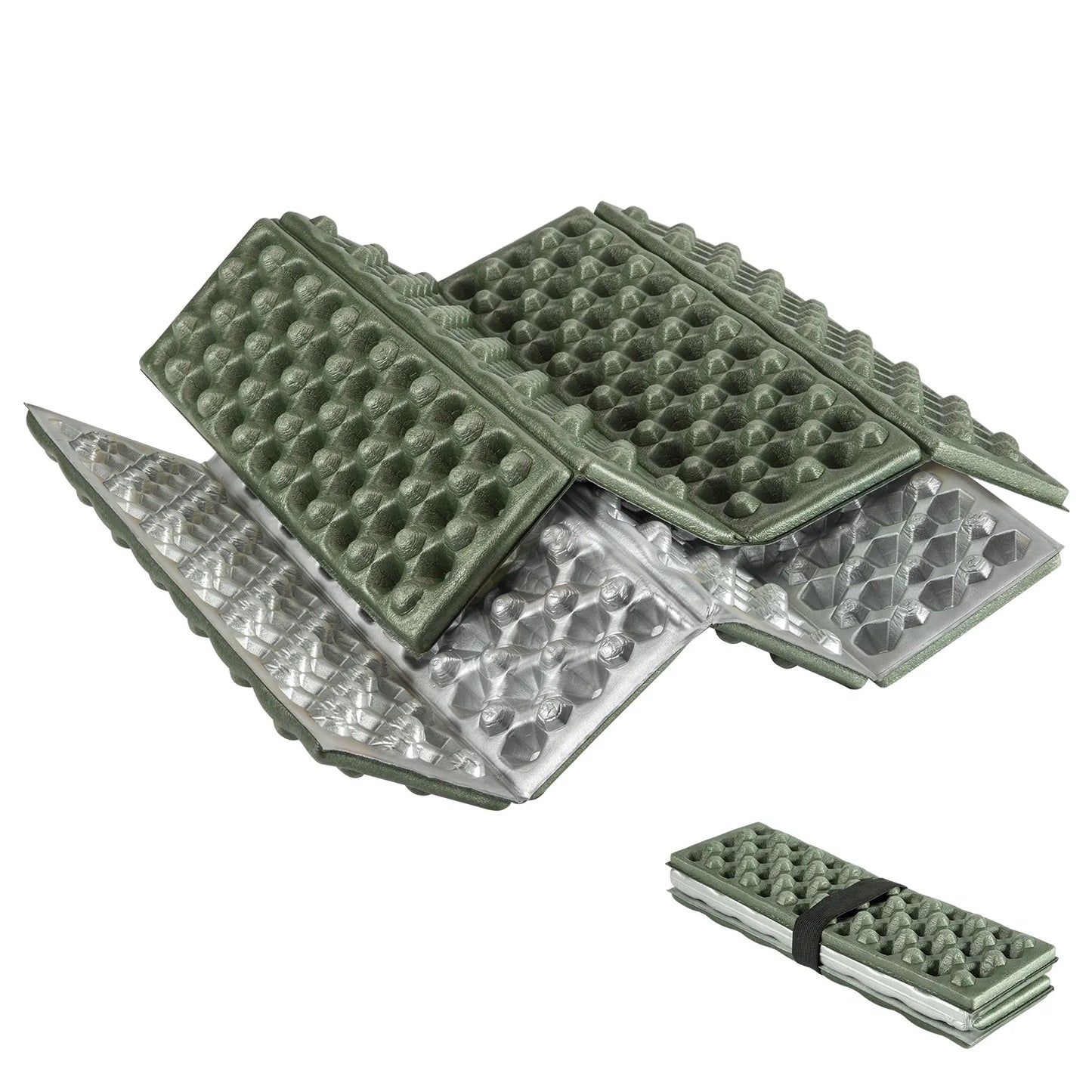 Folding Seat Pad Mat with Foam for Hiking & Camping,  Lightweight & Portable