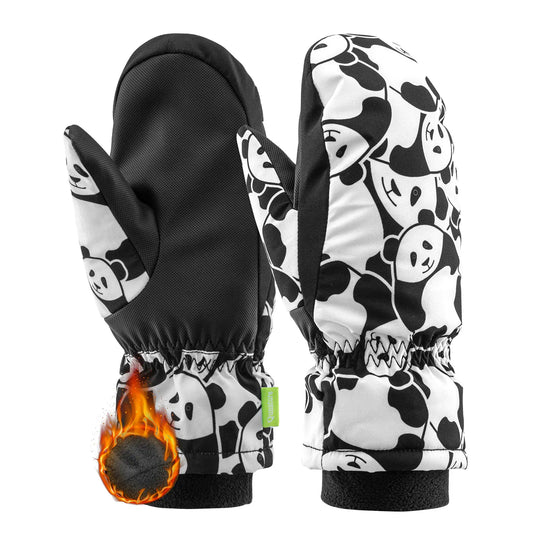 Kids Waterproof Windproof Insulated Ski Gloves