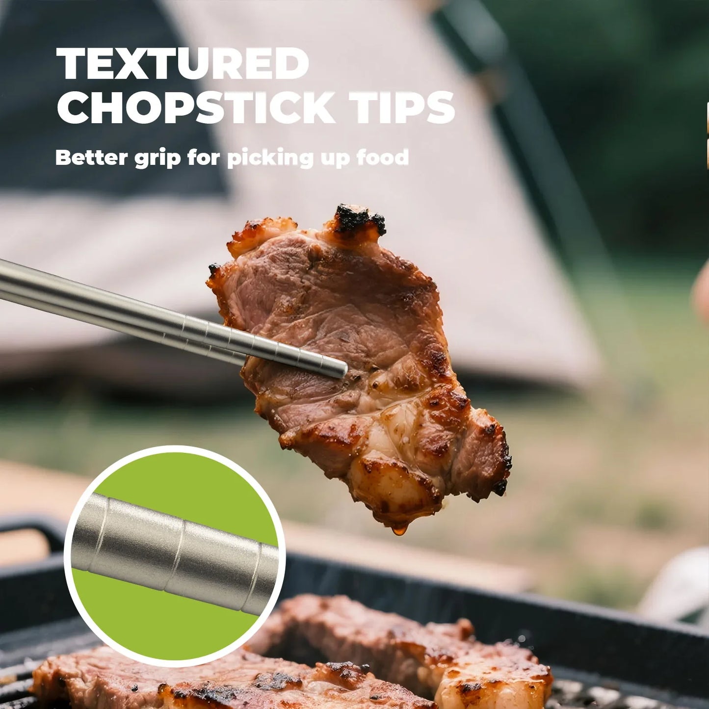 Lightweight Titanium 3-in-1 Tableware Set