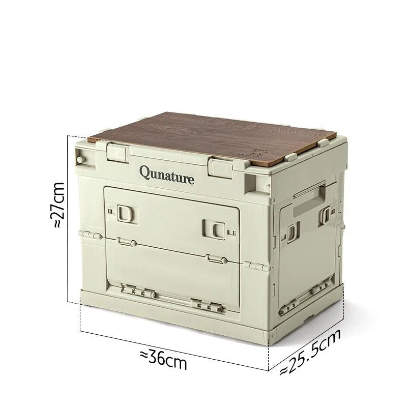 60L & 26L Multi-Door Folding Storage Box with Tabletop