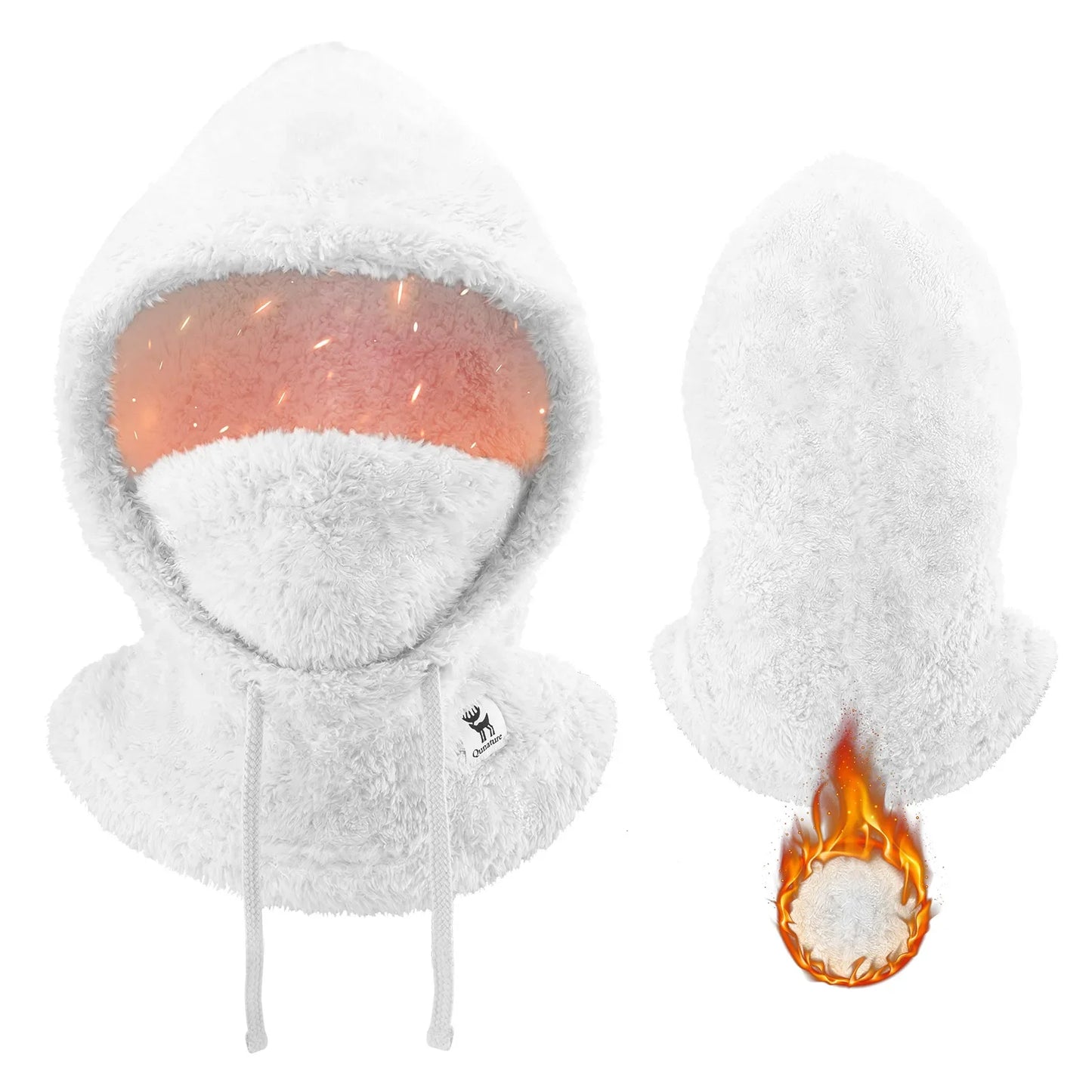 Ski Head Cover with Adjustable Ventilation and Detachable Liner for Winter Sports