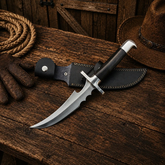 Red Hood Inspired Knife – D2 Steel Anime Cosplay Prop Blade