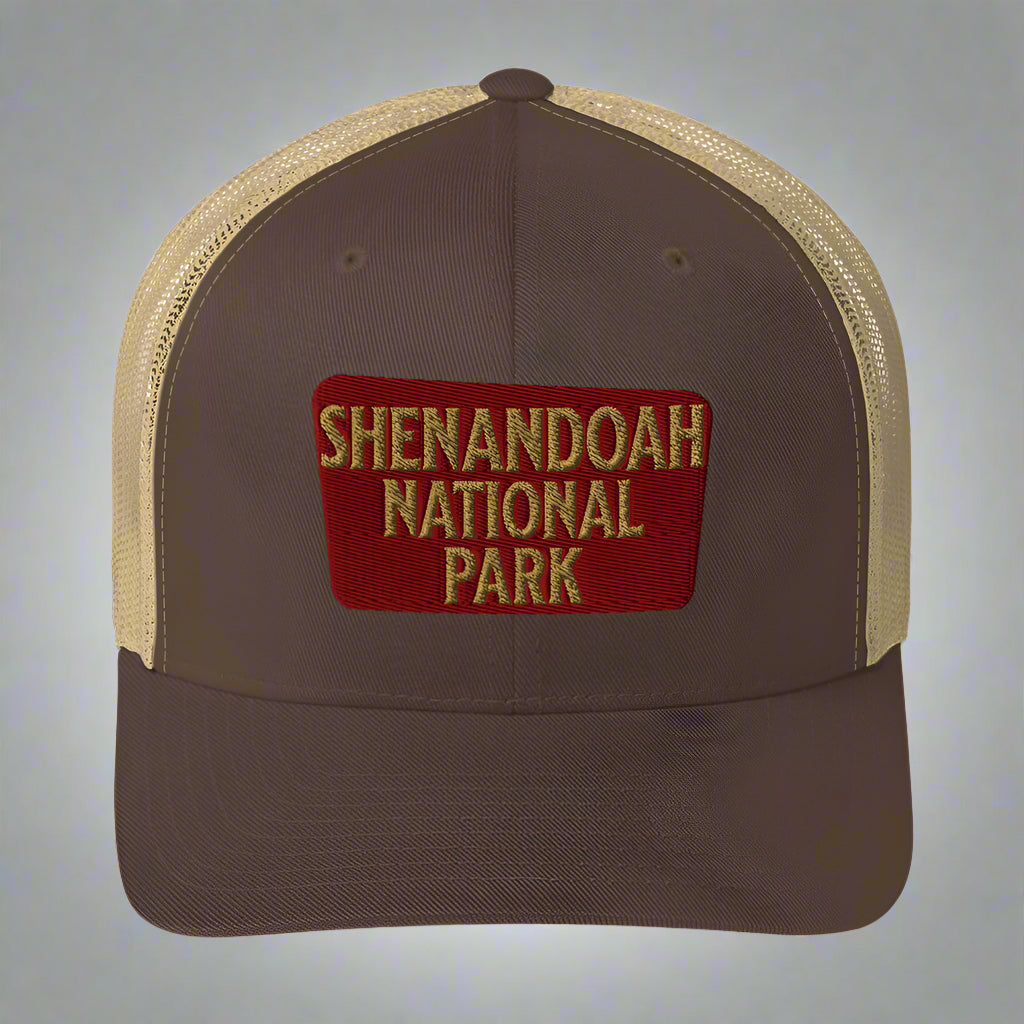 Shenandoah National Park Embroidered Trucker Hat