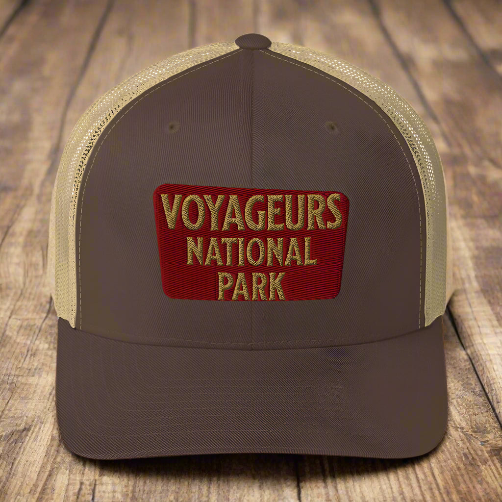 Voyageurs National Park Embroidered Trucker Hat