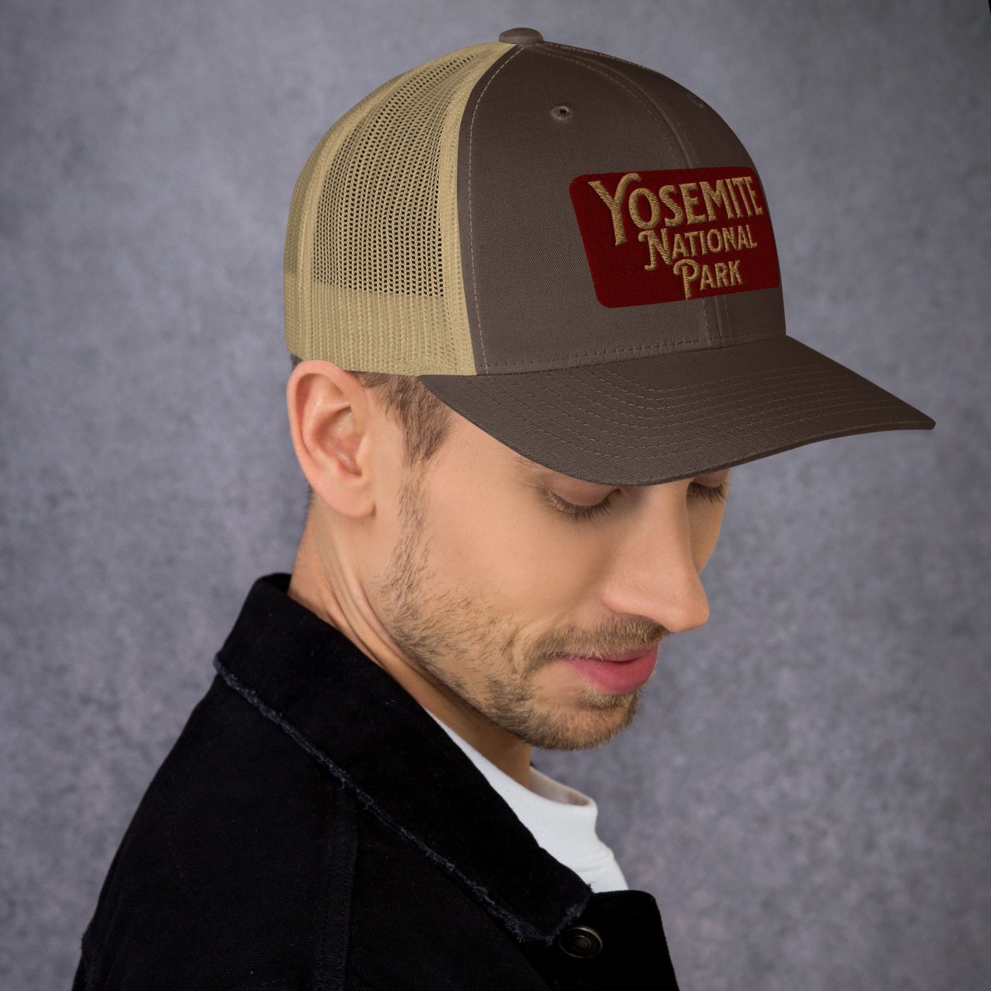 Yosemite Embroidered National Park Trucker Hat