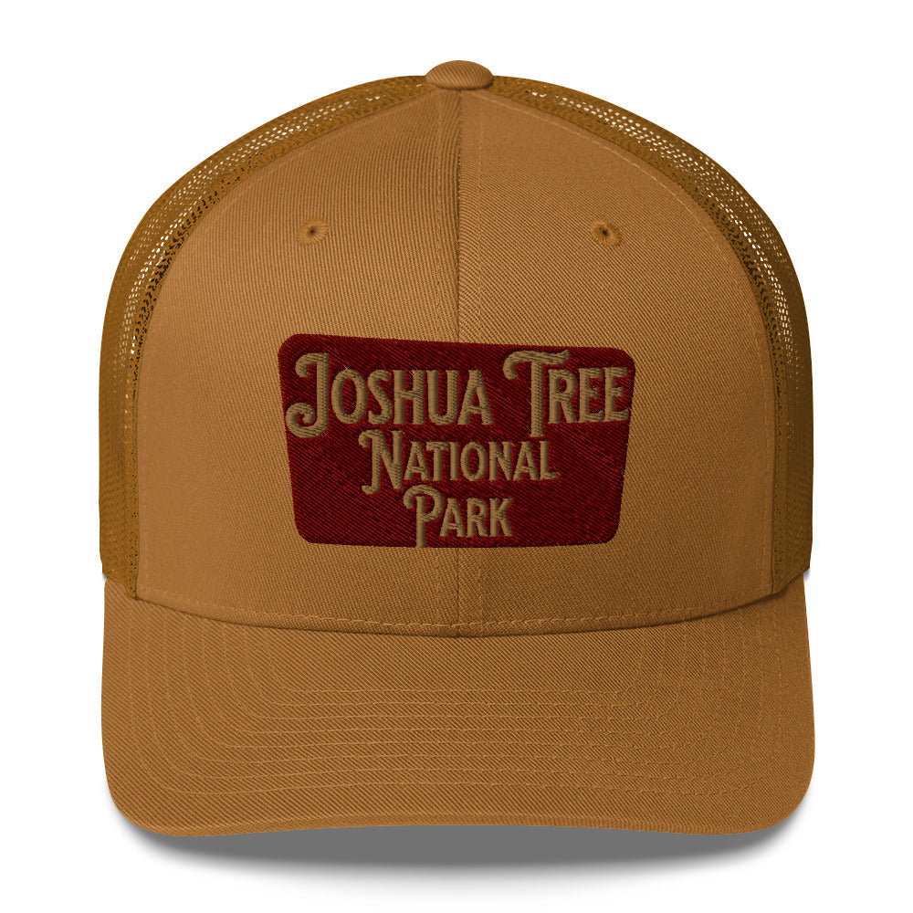 Joshua Tree National Park Embroidered Trucker Cap
