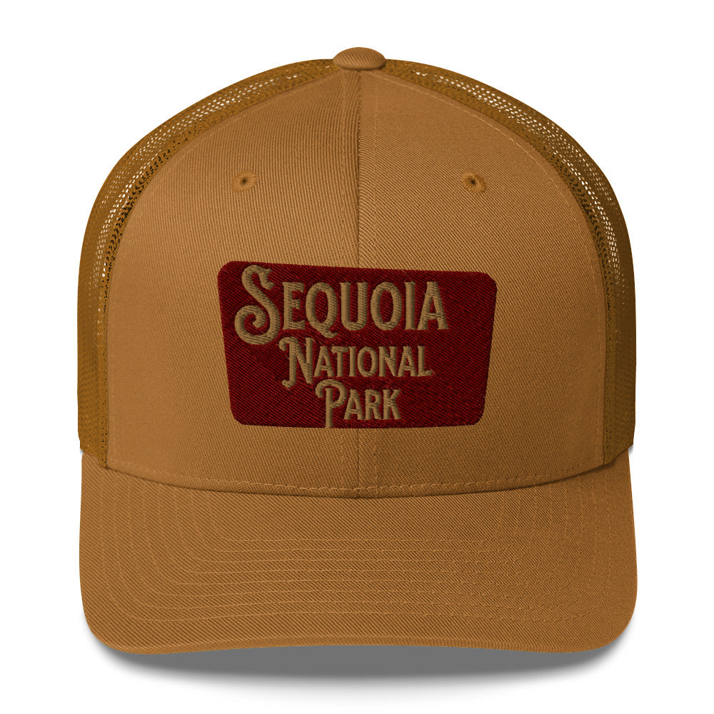 Sequoia Embroidered National Park Trucker Hat