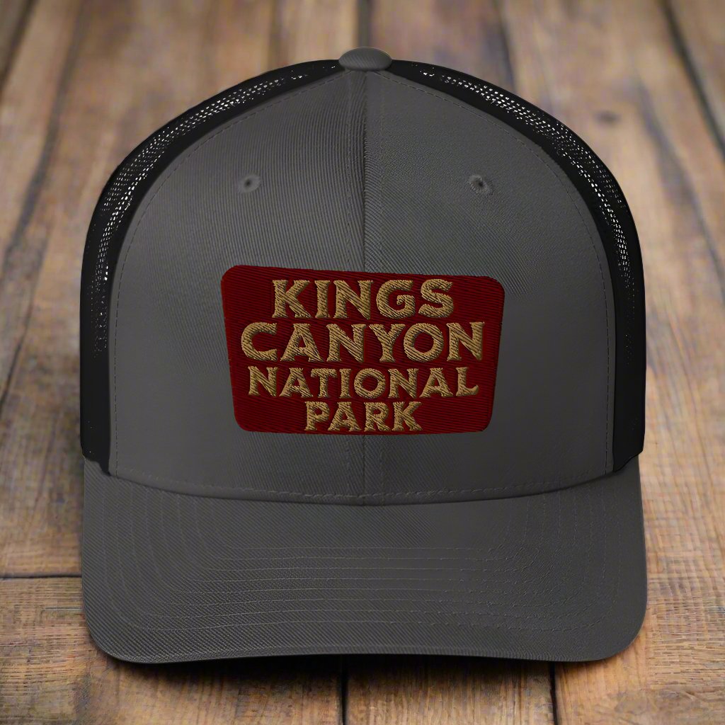 Kings Canyon National Park Embroidered Trucker Hat