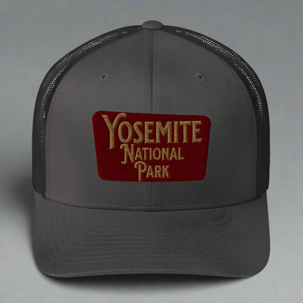 Yosemite Embroidered National Park Trucker Hat