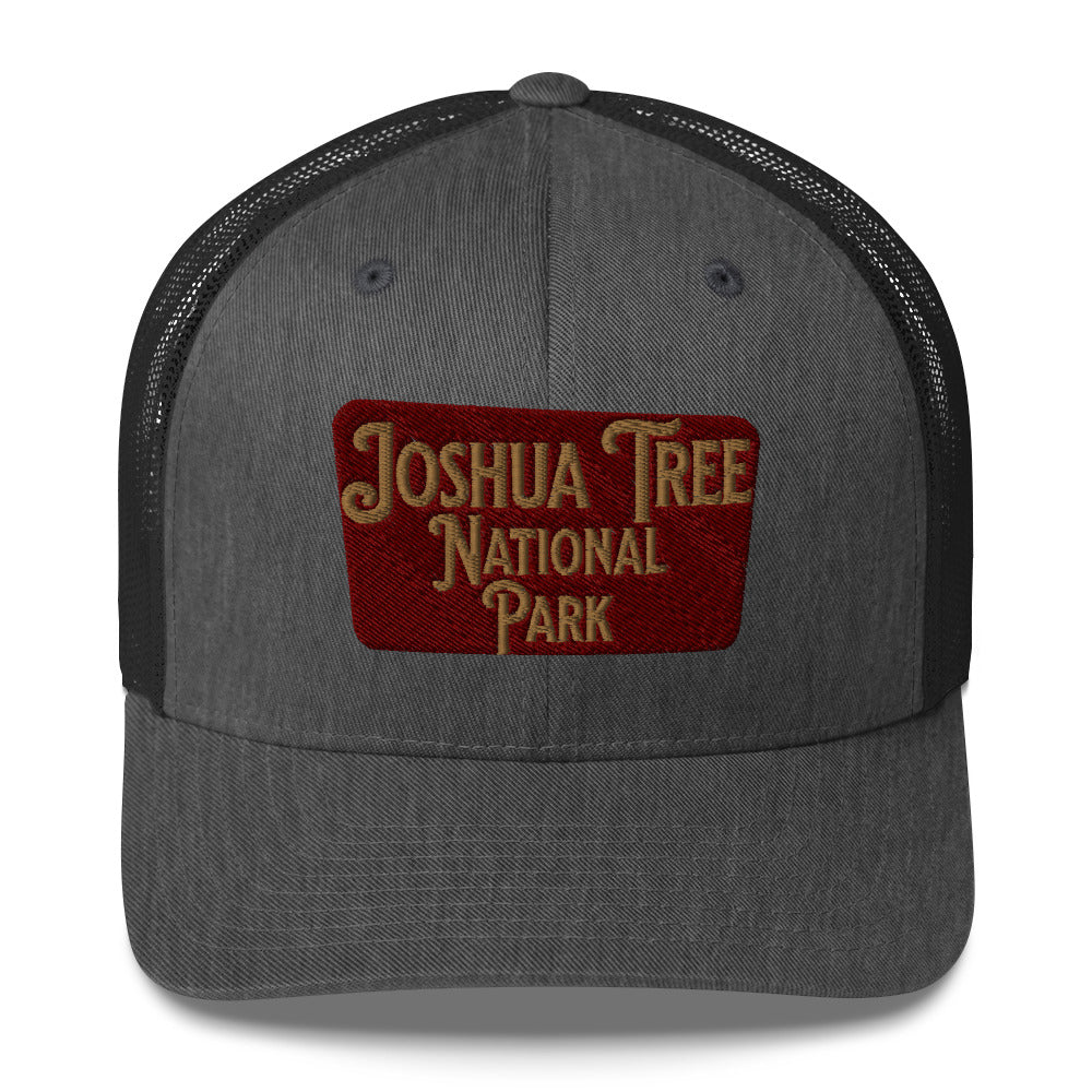 Joshua Tree National Park Embroidered Trucker Cap
