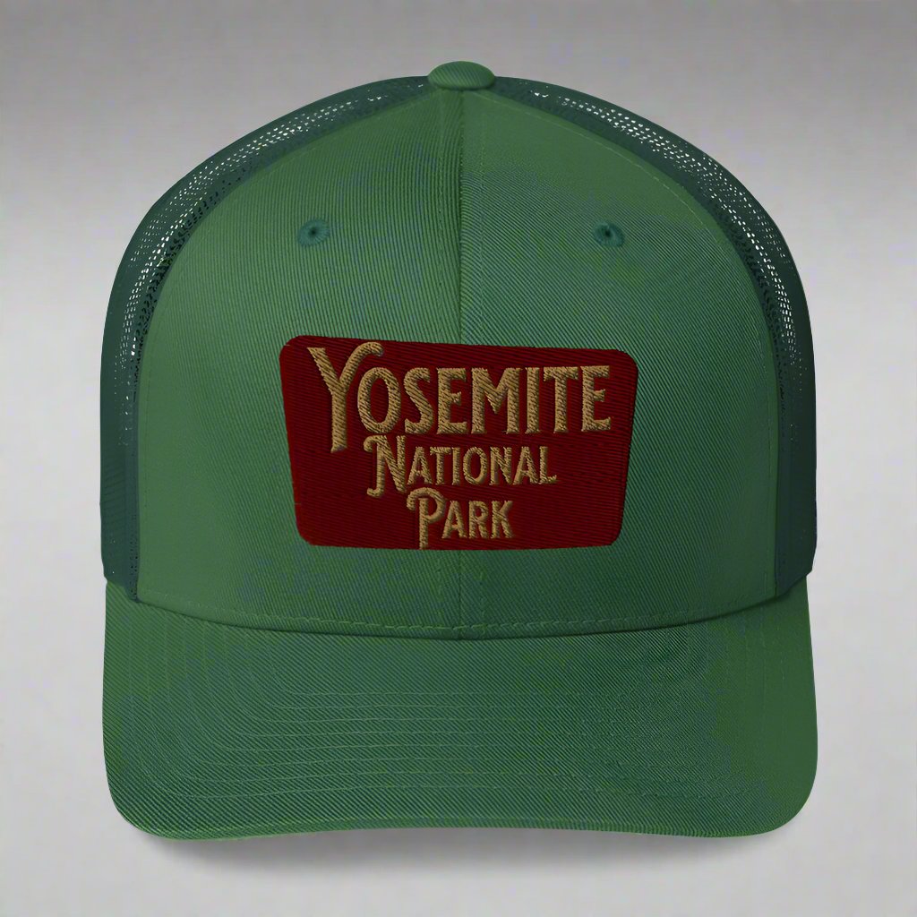 Yosemite Embroidered National Park Trucker Hat