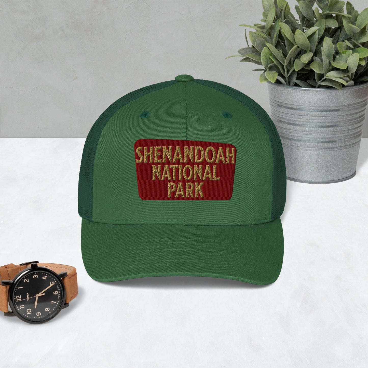 Shenandoah National Park Embroidered Trucker Hat