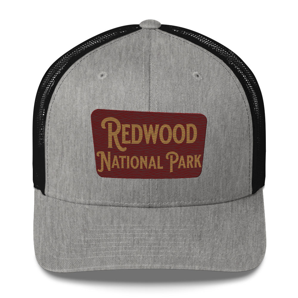 Redwood Embroidered National Park Trucker Hat