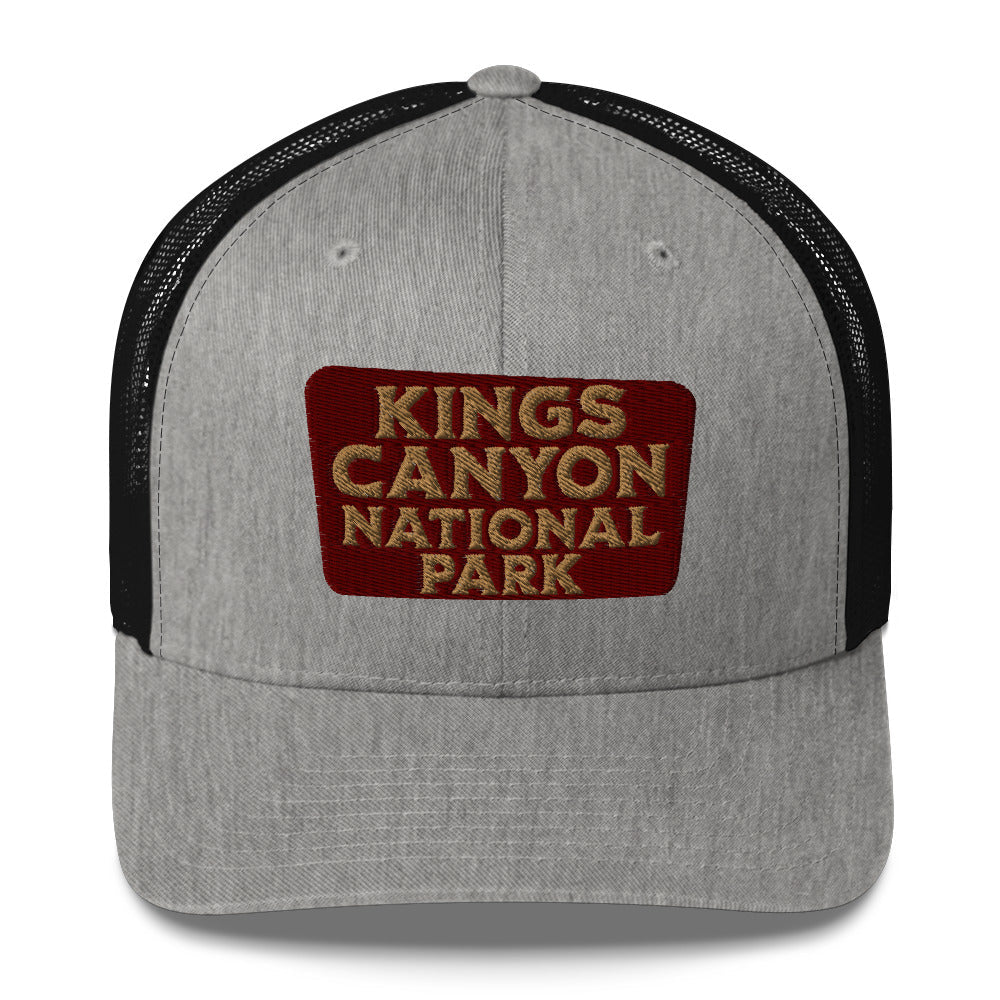 Kings Canyon National Park Embroidered Trucker Hat