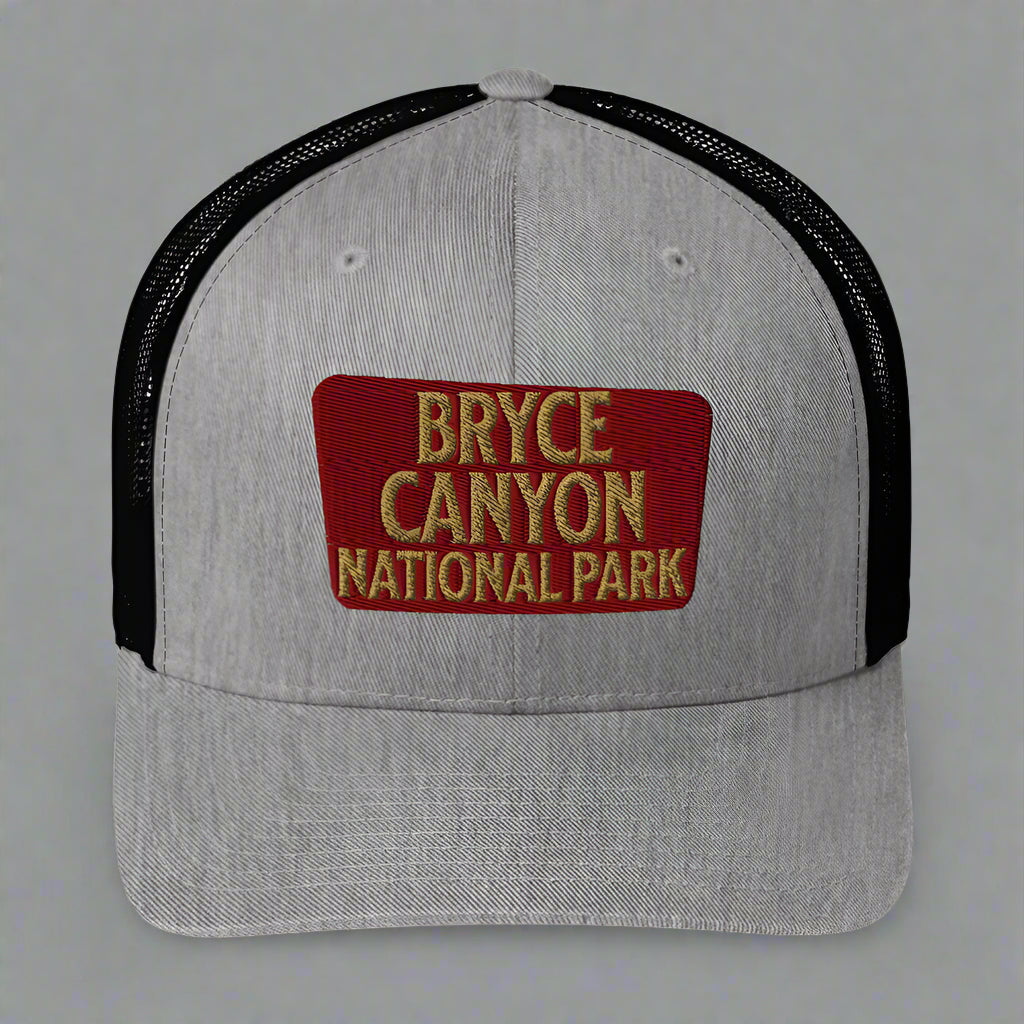 Bryce Canyon National Park Sign Embroidered Trucker Hat