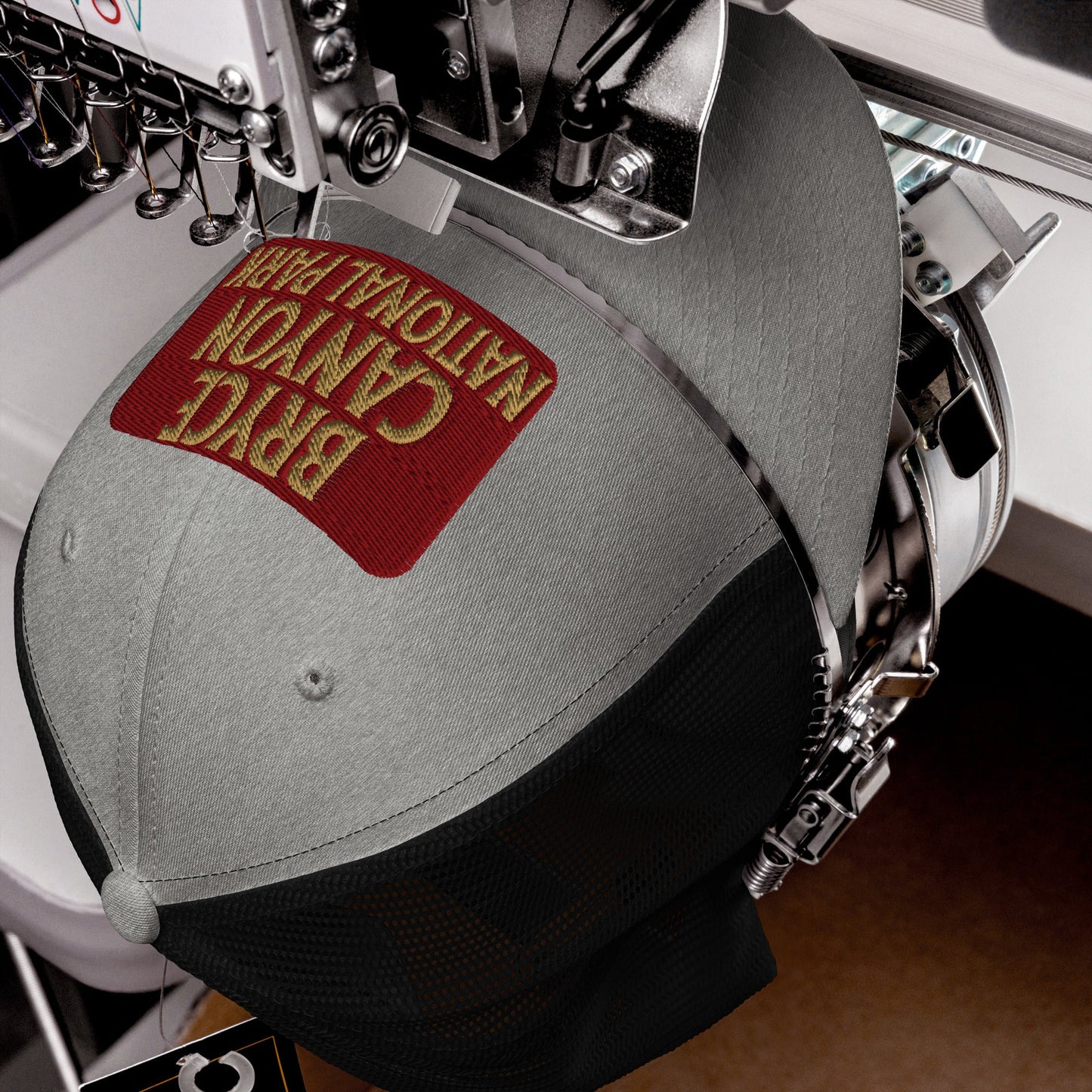 Bryce Canyon National Park Sign Embroidered Trucker Hat