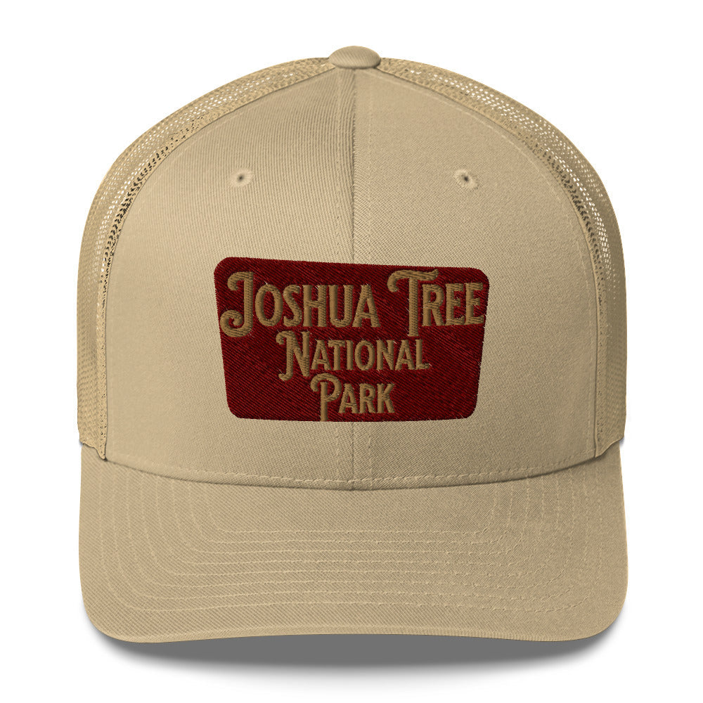Joshua Tree National Park Embroidered Trucker Cap